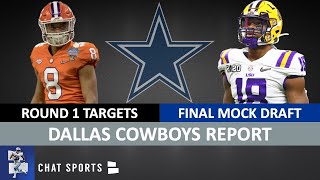 Dallas Cowboys 7 Round NFL Mock Draft & Top Round 1 Draft Targets | FINAL Version