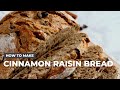 How to Make Easy No Knead Cinnamon Raisin Bread