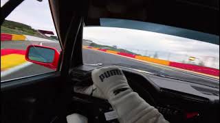 Onboard im E30 BMW in SPA francorchamps - Testlauf 2 für die Youngtimer Trophy