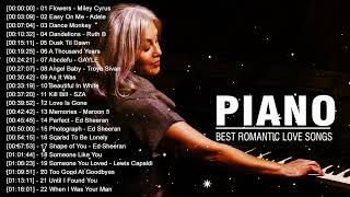 Top 400 Best Piano Love Songs Of All Time - Sweet, Soft, Relaxing Piano Music