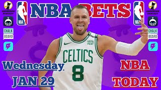 NBA Best Bets TODAY | Wednesday January 29 2025 | Player Props + Parlays + Predictions | FREE Picks