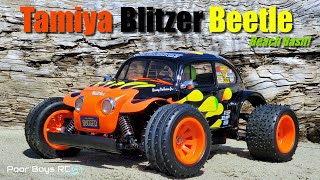 Brushless Tamiya Blitzer Beetle on the Beach!