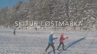 Skitur i Østmarka - Cross-country skiing in Oslo, Norway