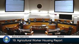 SCC Board of Supervisors Meeting August 29, 2023 9:30 AM