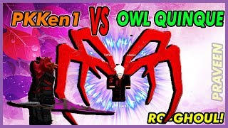 Code Pkken1 Vs Owl Quinque In Ro Ghoul Roblox