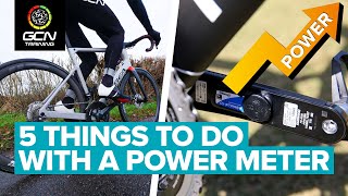 5 Things You Should Do With a Power Meter | Training With Data