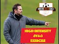 Frank Lampard - Everton: High Intensity 4v4+3 Game