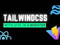 How To Setup TailwindCSS In React + Vite (In 3 Minutes)