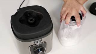 vacuum blender kuvings sv-500 video - ice cubes