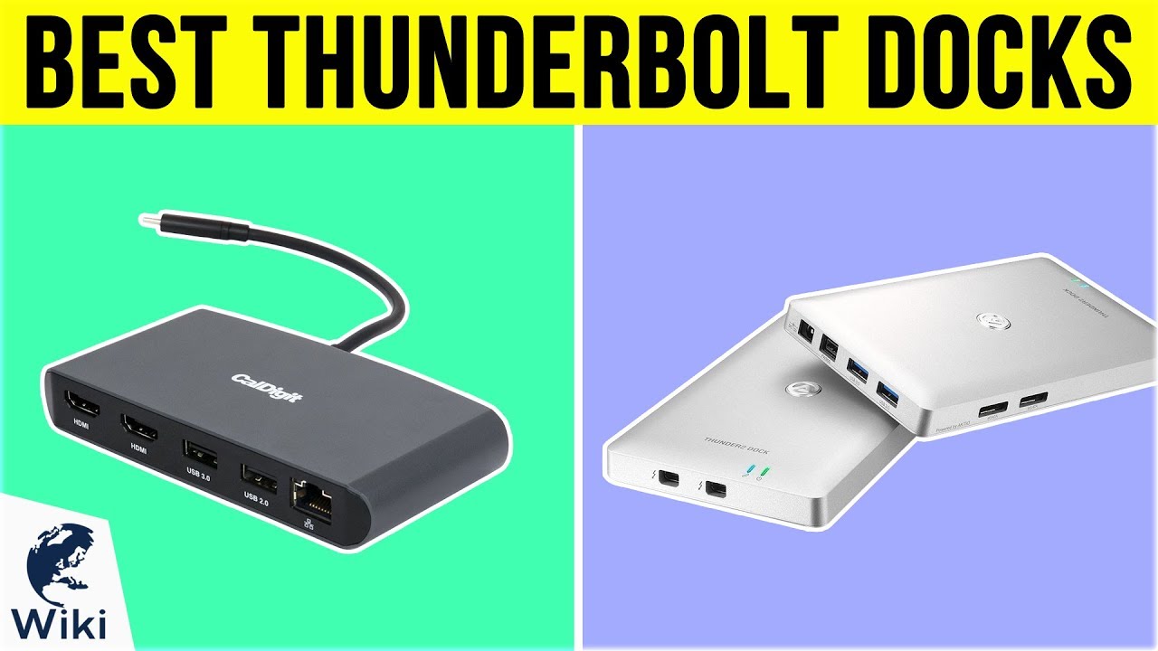 10 Best Thunderbolt Docks 2019 - YouTube