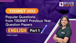 TISSNET 2023 | Popular Questions from TISSNET Previous Year Papers - English | Part-1 | BYJU'S CAT