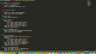 insert delete update using codeigniter 3 for beginner part 2