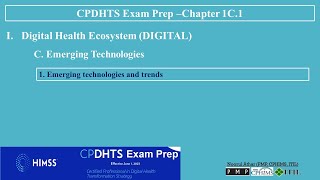 Certified Professional in Digital Health Transformation Strategy ( CPDHTS) Exam Prep-1C-1