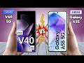 vivo V40 Vs Samsung Galaxy A55 - Full Comparison 🔥 Techvs