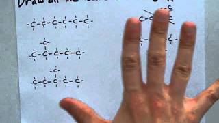 Draw the Isomers of hexane (C6H14)