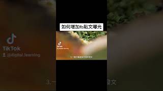 如何增加fb貼文曝光？