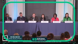 How would Democratic candidates for Philadelphia mayor address gun violence?