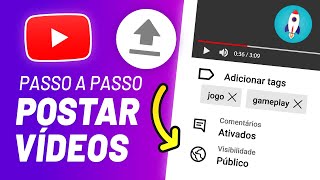 Como POSTAR VÍDEO no YouTube 2025 - Pelo Celular JEITO CERTO