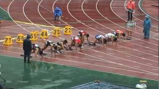 ちゅう陸ビデオ　ＪＯ2009　Ｂ男子100ｍ決勝