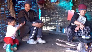 manjita cooks lunch for her family || shepherd life of Nepal || Himalayan life of Nepal ||