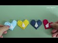 父親節摺紙 愛心領帶襯衫 origami father’s day shirt with heart shape