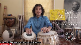 Ustad Zakir Hussain Tabla Sangat With Niladri Kumar.