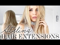 Laura Blair / Tutorial Guide / KoKo Couture's Candice Hair Extensions in Golden Blonde