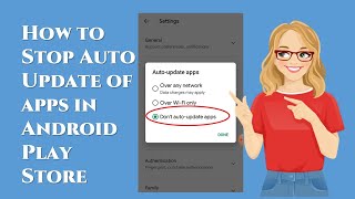 Stop auto update apps in android play store | How to turn off auto update apps in play store 2023