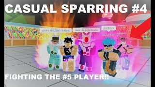 Fighting The 5 Player Casual Sparring 4 Roblox Dragon Ball Z Final Stand - roblox dragon ball z final stand frieza race