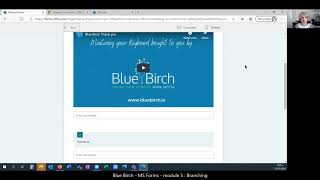 MS Forms module 5 - Branching