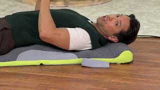 HoMedics Body Flex Elite Stretch Mat w/ Vibration \u0026 Heat on QVC