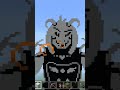 アズリエルつくった minecraft shorts undertale