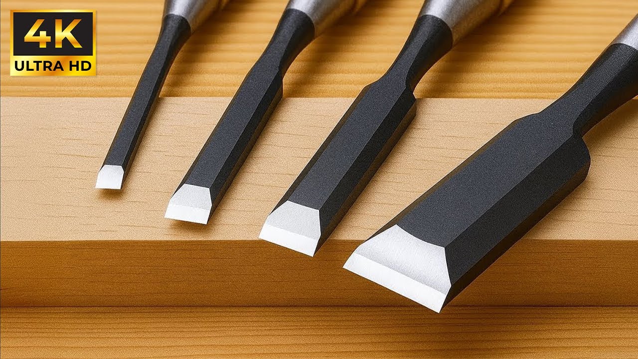 Easy Way To Sharpen A Chisel As Sharp As A Razor How To Make A Chisel