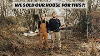Renovating our abandoned caravan park | Building a tiny home & off grid homestead + GIVEAWAY