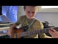 aronthebassist love theory kirk franklin bass cover