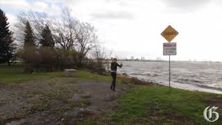 Video: High winds on Lac St. Louis