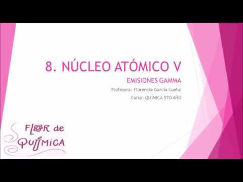 073 Núcleo Atómico Emisión Gamma Flordequimica Youtube