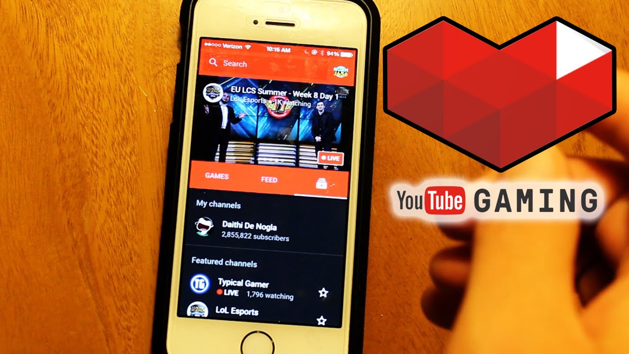 Youtube Gaming App Website Review Features Showcase Youtube