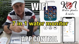 KACTOILY VERSION 3 WIFI 7 in 1 water monitor,unboxing and installation yes WiFi!!!!