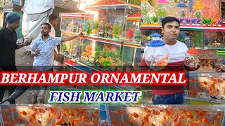 1st time Visit Berhampur ornamental fish market🐕Berhampur aquarium fish market🐕#as you wish