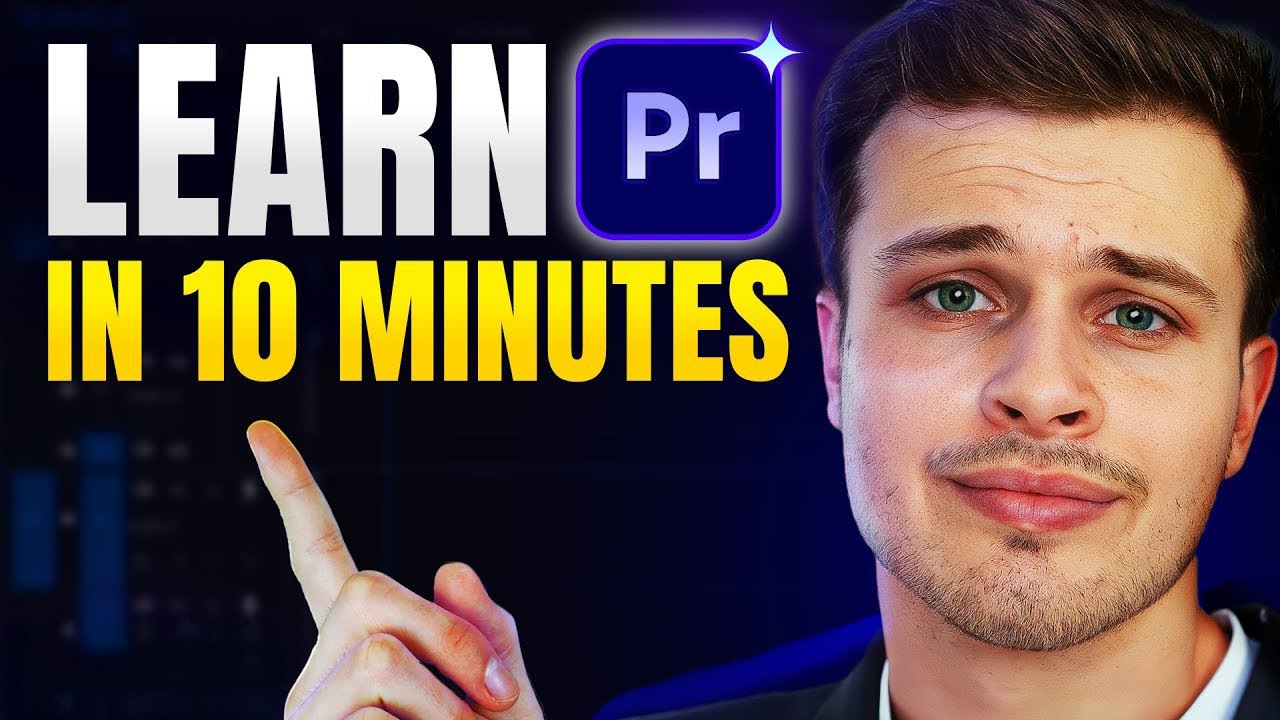 Learn Premiere Pro In 10 Minutes Beginner Tutorial Youtube