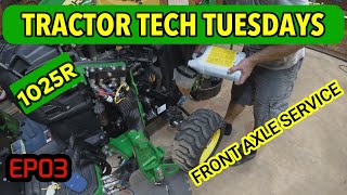 JOHN DEERE 1025R EP03 | TRACTOR TECH TUESDAY SERIES 50hr Service
