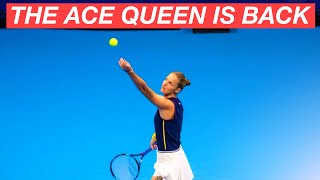 What You Can Learn From the Ace Queen | Karolina Pliskova Serve Technique