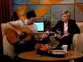 Tom Cavanagh singing in French on Ellen