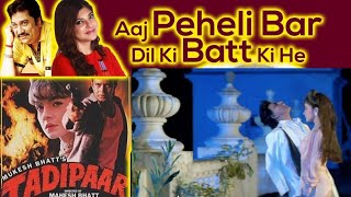 Aaj Pehli Baar Dil Ki Baat Tadipaar  Kumar Sanu Alka Yagnik | Mithun Chakraborty | Pooja Bhatt 1080p