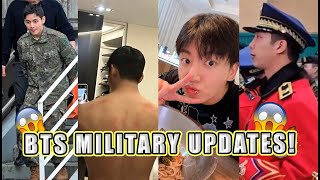 BTS MILITARY UPDATES 🪖😲 BTS's V, RM, and JUNGKOOK's 𝗟𝗮𝘁𝗲𝘀𝘁 𝗡𝗘𝗪𝗦 𝗮𝗻𝗱 𝗜𝗡𝗦𝗜𝗚𝗛𝗧𝗦❗