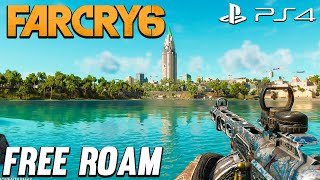 Far Cry 6 PS4 Slim Free Roam Gameplay Exploration and Combat