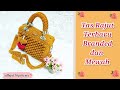 Tutorial Tas Rajut Motif Bubble (Gelembung) || Tas Rajut Pesta Kotak Part.1