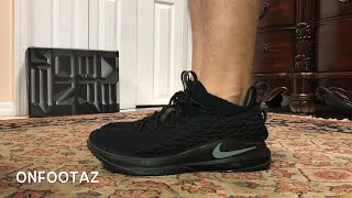 lebron 15 low on feet