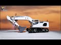 the lesu b0016 1 14 aoue lr945 rc hydraulic excavator rcconstruction model hydraulic rc